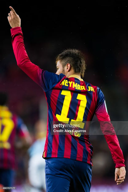 Retro Barcelona Player Home Football Jersey 2013/2014