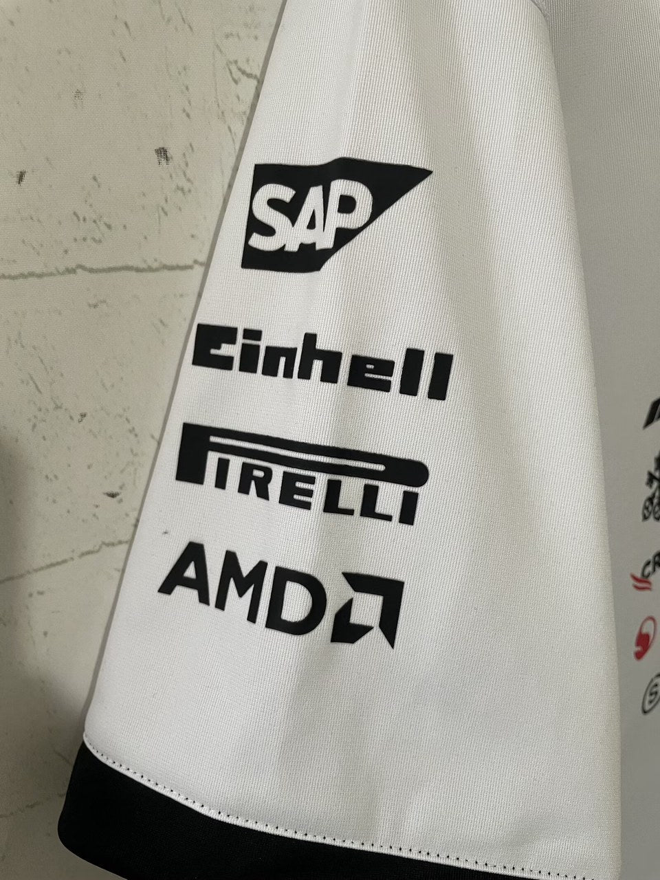 F1 Mercedes-Benz White Short Sleeve Racing Suit 2026