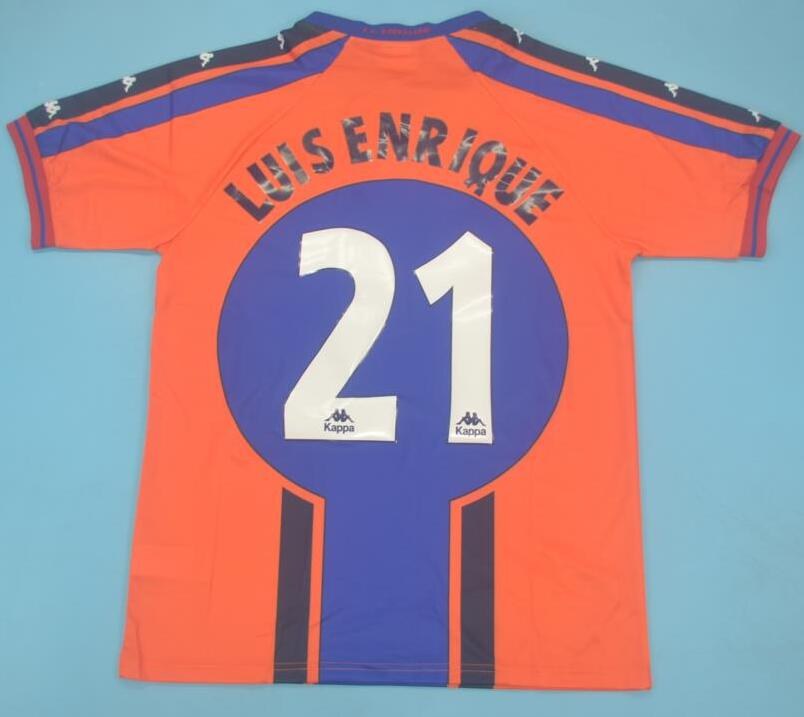 Retro Barcelona Away Football Jersey 1997