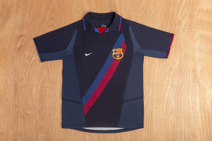 Retro Barcelona Away Football Jersey 2002/2003