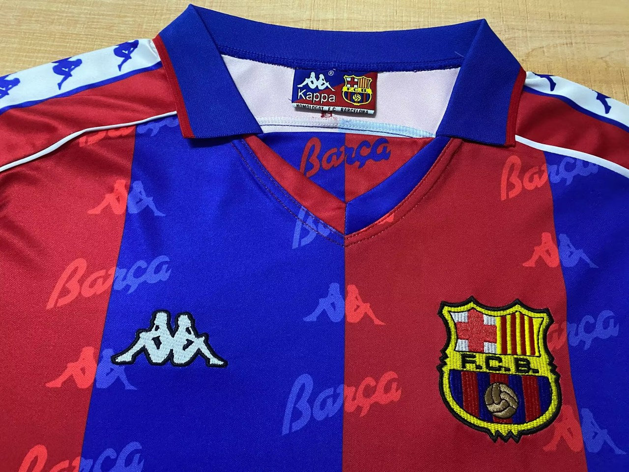 Retro Barcelona Home Long Football Jersey 1992/1995