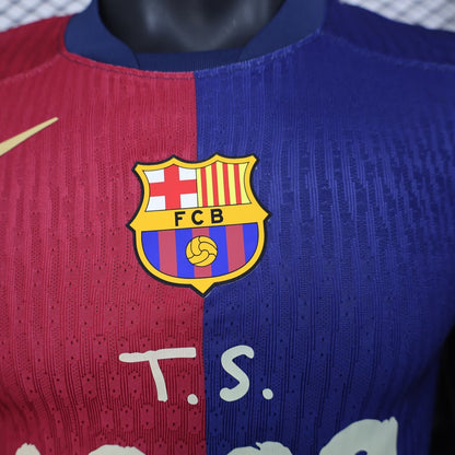 Barcelona Home Player （配广告） Football Jersey 2025/2026