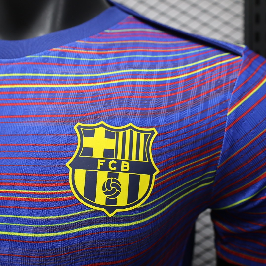 Barcelona Pre Match Uniform Player Football Jersey 2025/2026