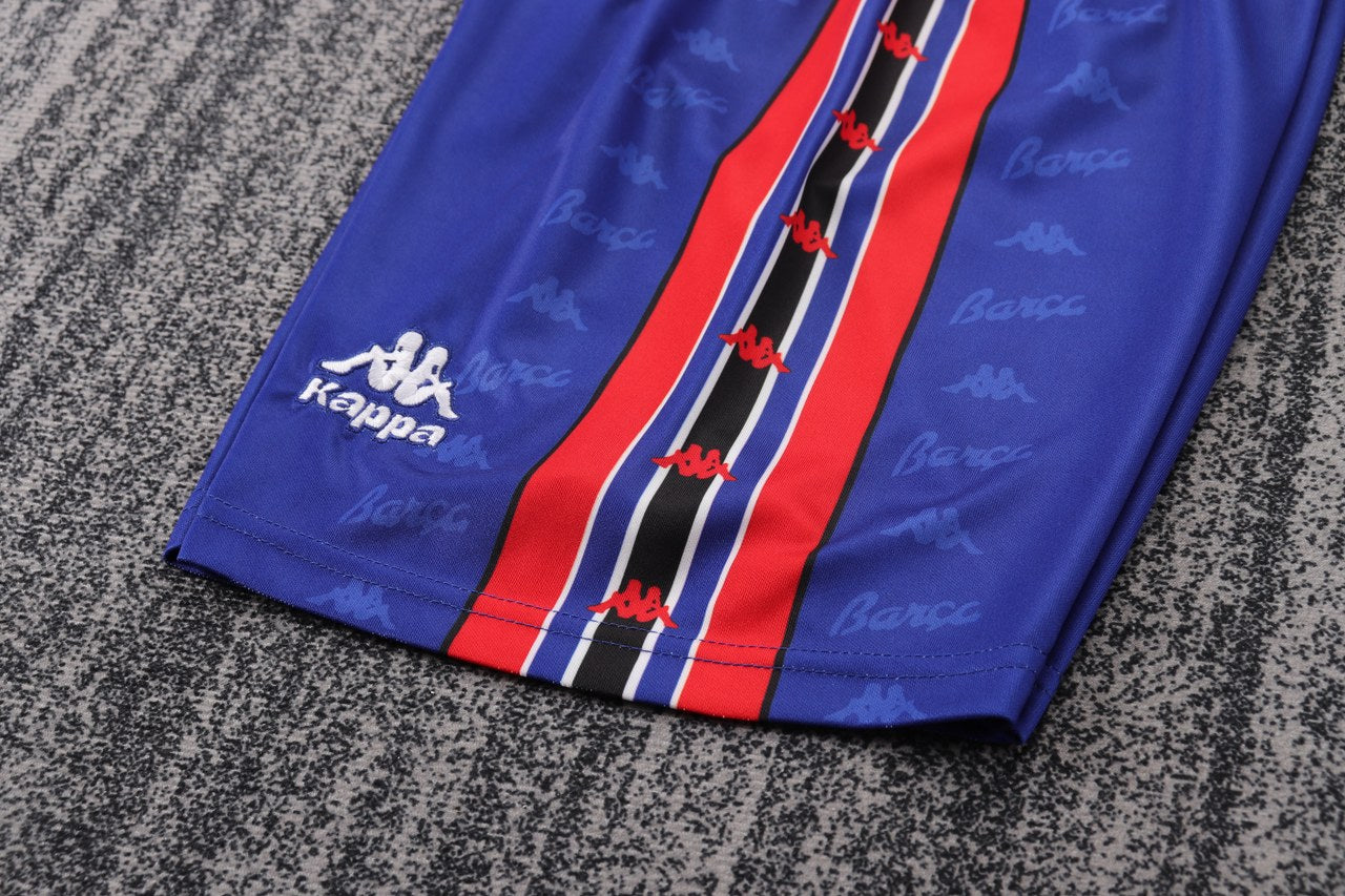 Retro Barcelona Home Kids Football Jersey 1996/1997