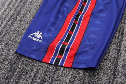 Retro Barcelona Home Kids Football Jersey 1996/1997