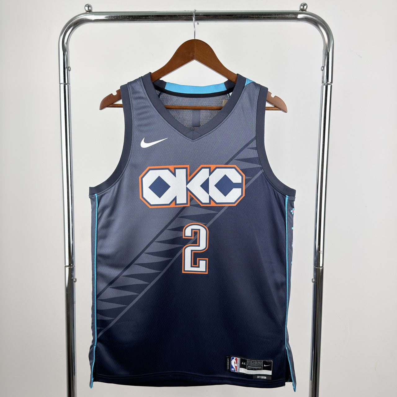 Oklahoma City Thunder Grey #2 GILGEOUS-ALEXANDER NBA Season Jerseys 2026
