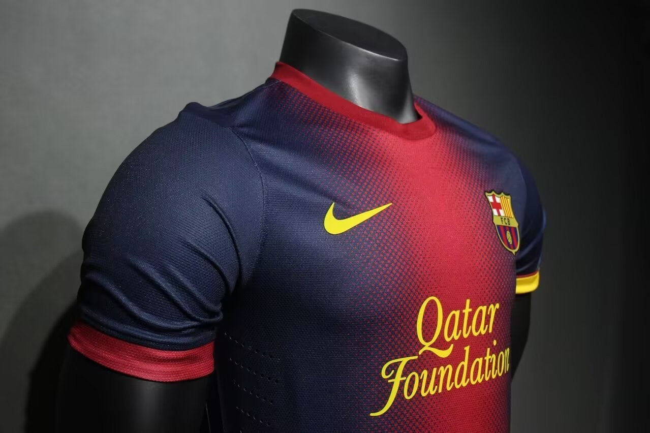 Retro Barcelona Player Home Football Jersey 2012/2013