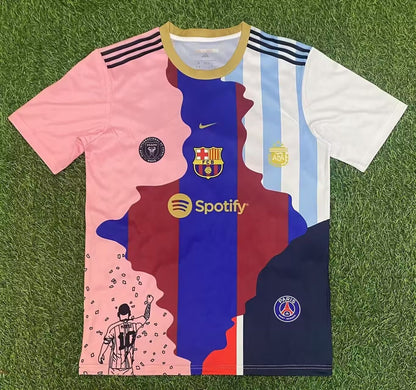 Barcelona Messi#10 Commemorative Edition Fans Football Jersey 2025/2026