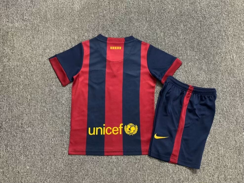 Retro Barcelona Home Kids 2014/2015