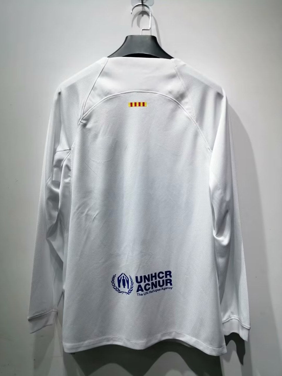 Barcelona Away Long Sleeve Fan Football Jersey 2023/2024