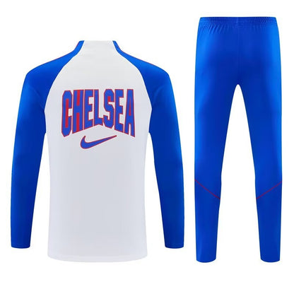 Chelsea Training Tracksuit White Blue (Kids And Man 10-2XL) 2026/2027