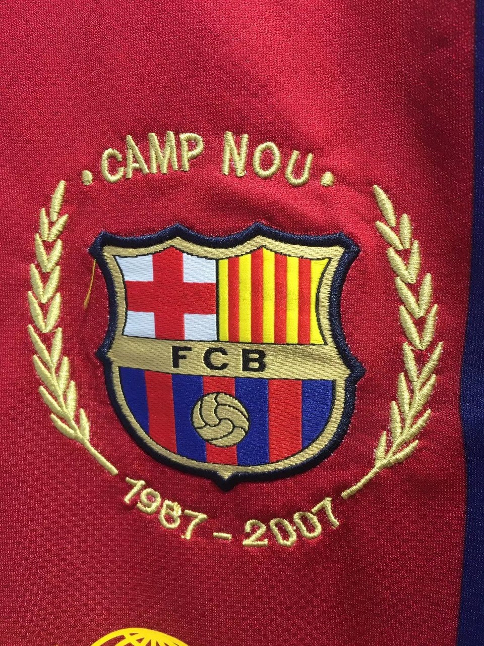 Retro Barcelona Home Fans Football Jersey 2007/2008