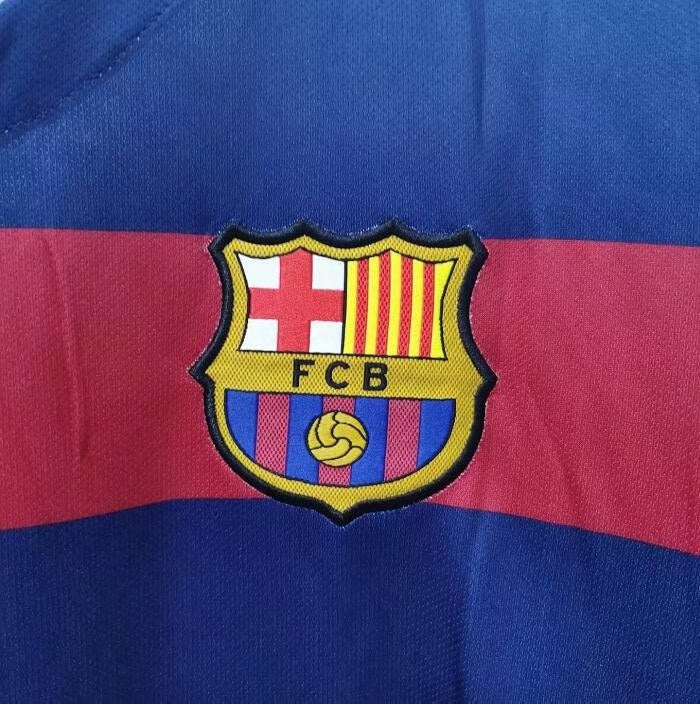 Retro Barcelona Home Football Jersey 2015/2016