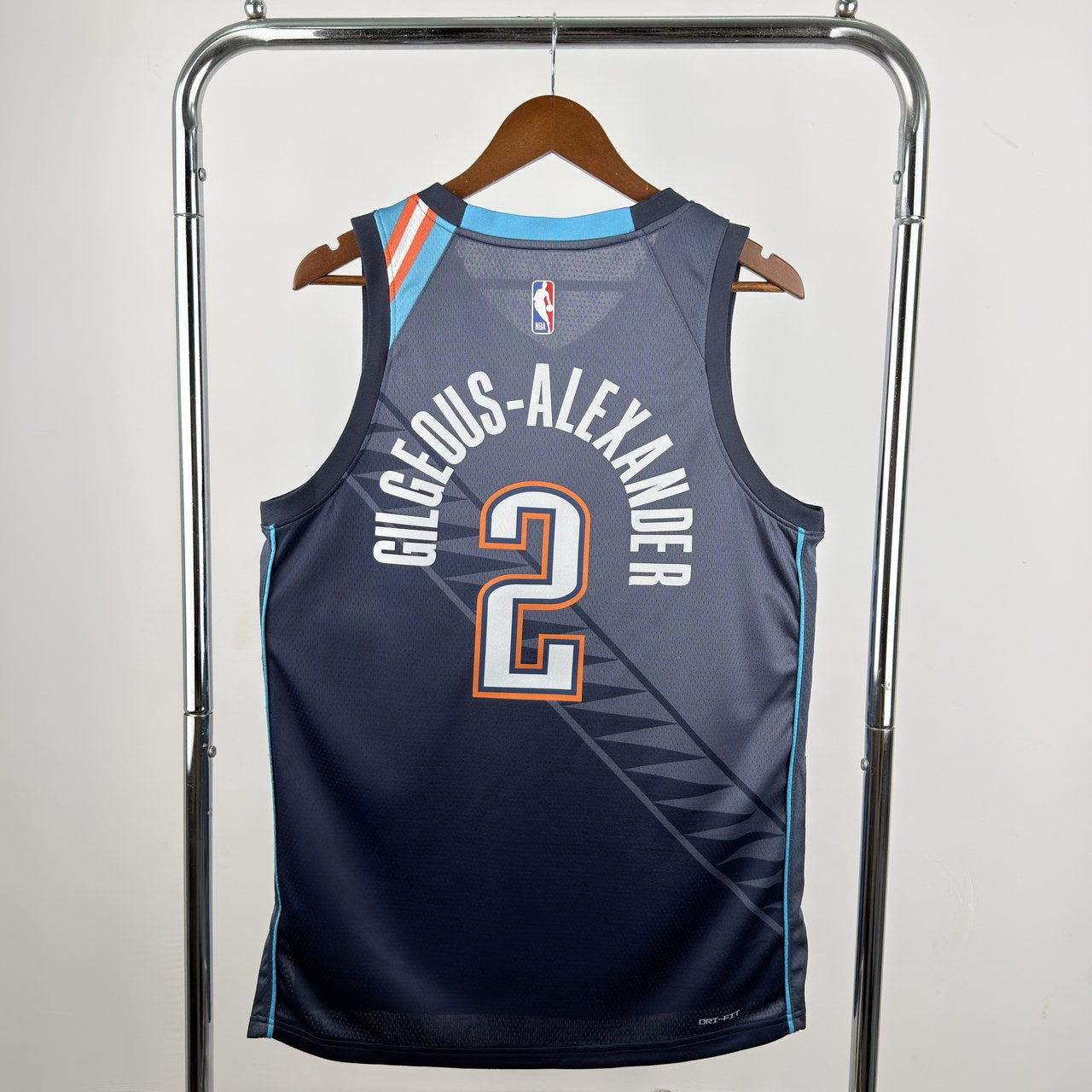 Oklahoma City Thunder Grey #2 GILGEOUS-ALEXANDER NBA Season Jerseys 2026