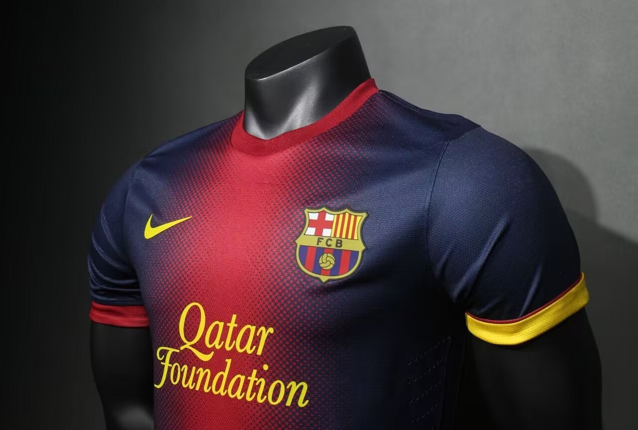 Retro Barcelona Player Home Football Jersey 2012/2013
