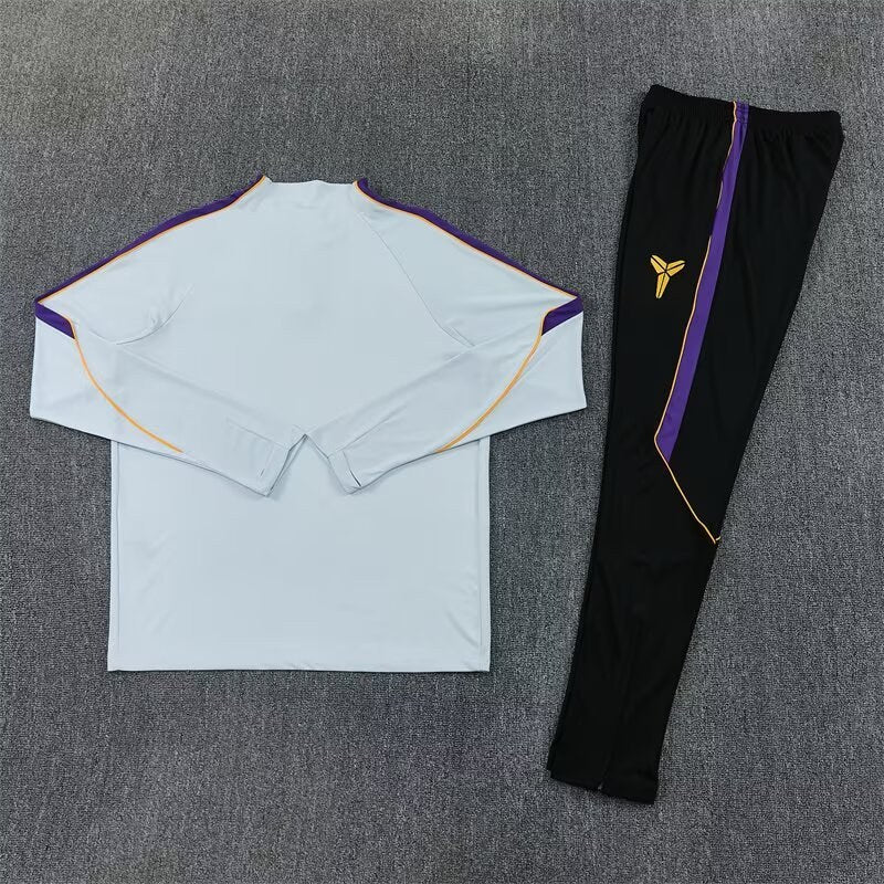 Barcelona Training Tracksuit Grey (16- 2XL Kids And Man ) Training Jersey 2026/2027