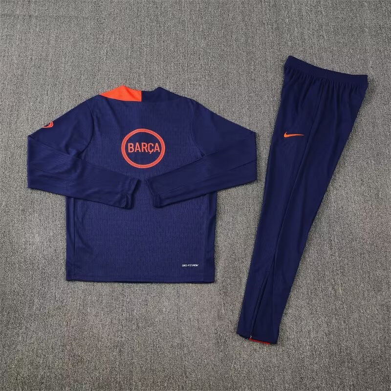 Barcelona Training Tracksuit Blue (Kids And Man ) 2025/2026