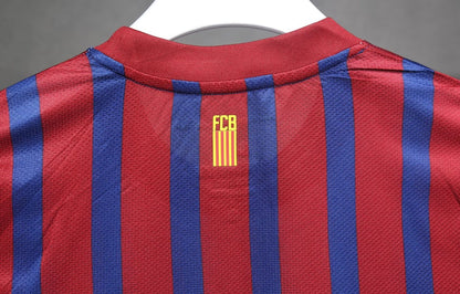 Retro Barcelona Home Player Long Football Jersey 2011/2012