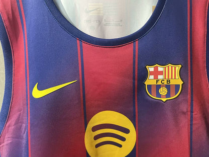 Barcelona Home Women Vest Fans Football Jersey 2025/2026