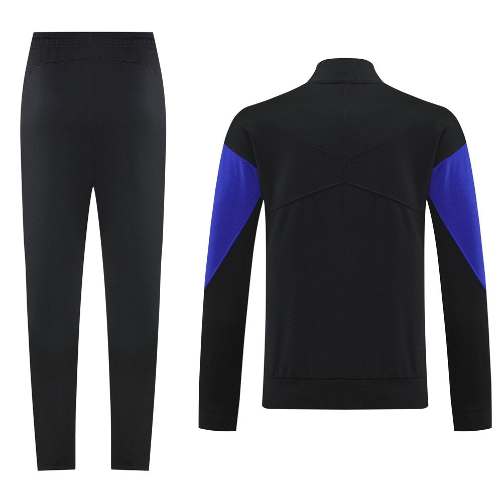 Barcelona Black Jacket Tracksuit 2025/2026