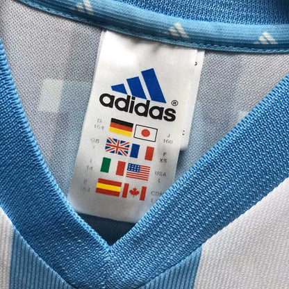 Retro Argentina Home Football Jersey 2002