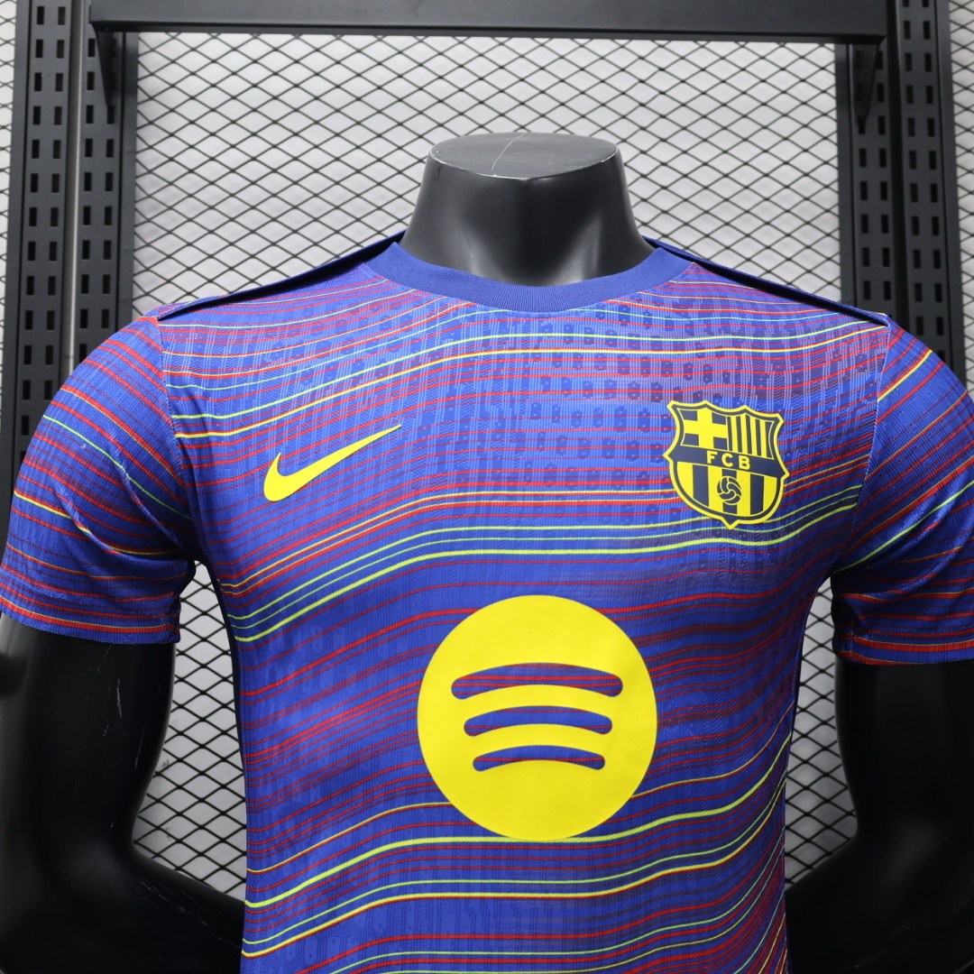 Barcelona Pre Match Uniform Player Football Jersey 2025/2026