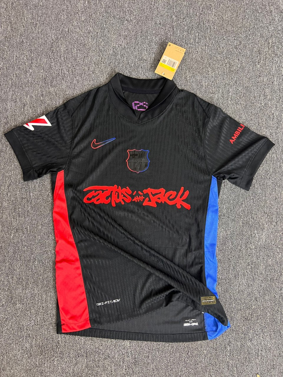 Barcelona Away Travis Scott Co Branded Version Special Edition Player Football Jersey 2025/2026