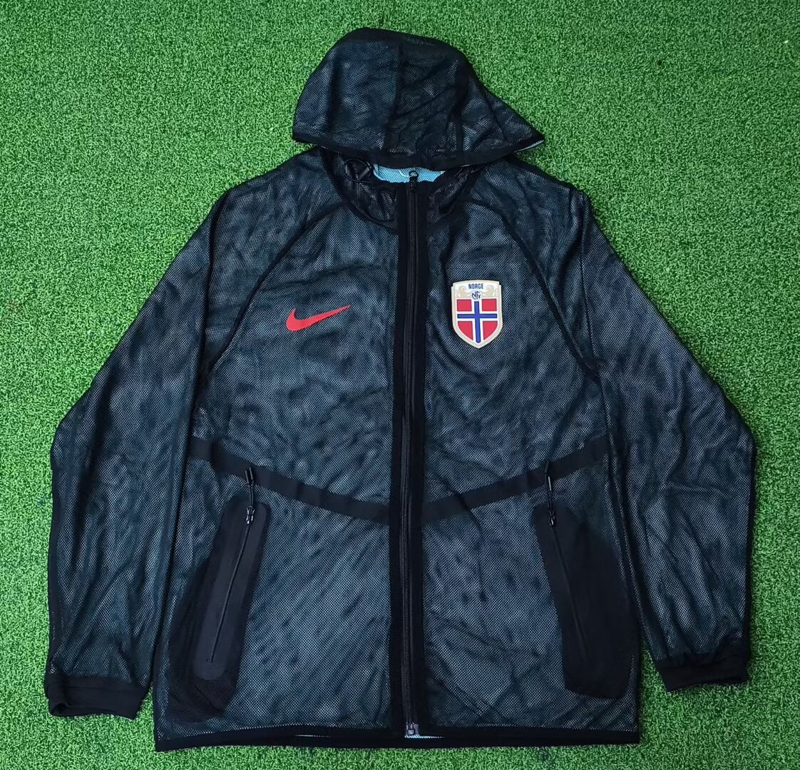 Norway Windbreaker Green Football Jersey 2026/2027