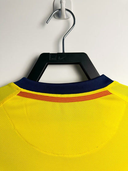 Retro Barcelona Away Long Sleeve Football Jersey 2008/2009