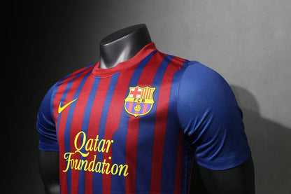 Retro Barcelona Home Player Football Jersey 2011/2012