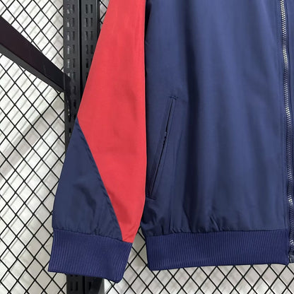 Barcelona Windbreaker Blue Football Jersey 2025/2026