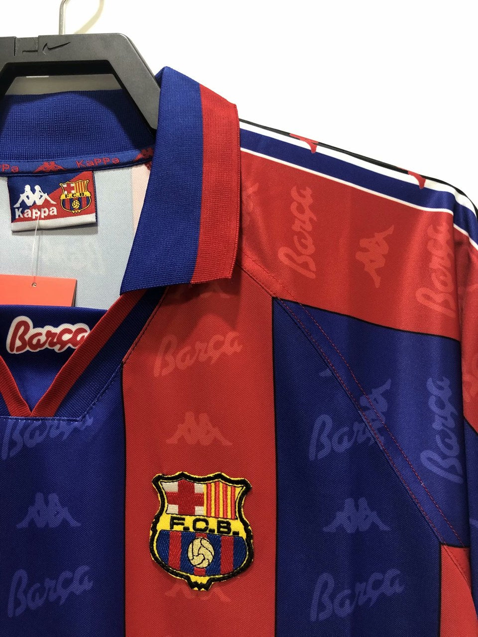 Retro Barcelona Stadium Long Sleeve Football Jersey 1996/1997