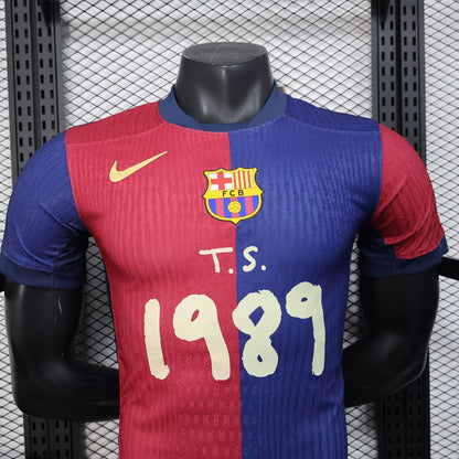 Barcelona Home Player （配广告） Football Jersey 2025/2026