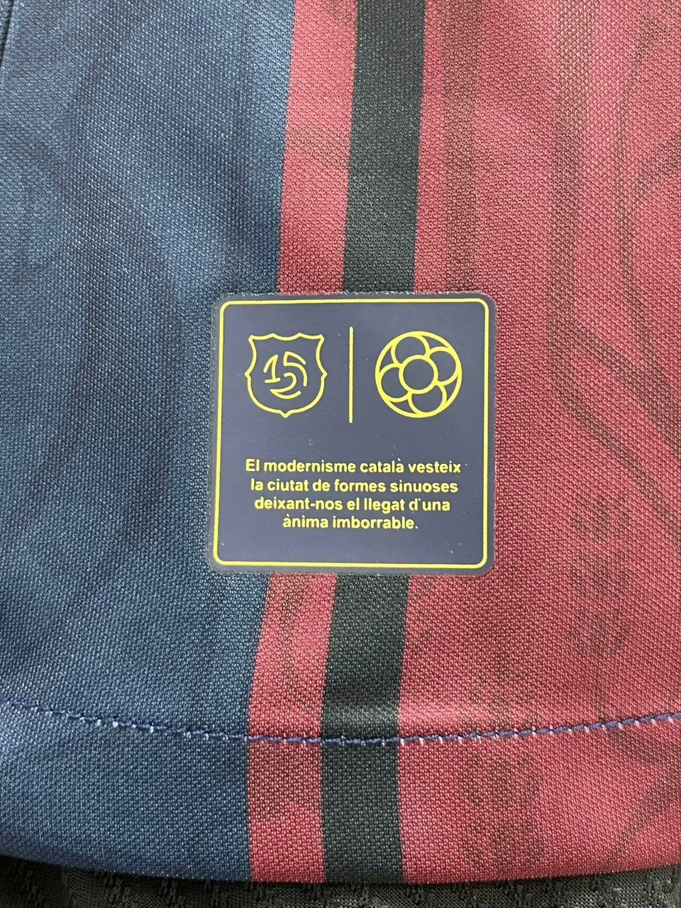 Barcelona Polo 125 Year Special Edition Long Sleeve Player Football Jersey 2025/2026