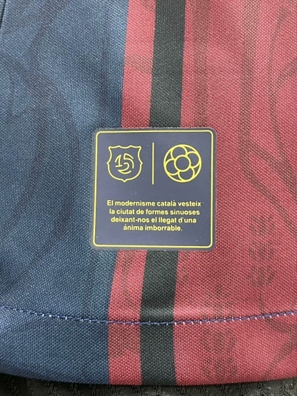 Barcelona Polo 125 Year Special Edition Long Sleeve Player Football Jersey 2025/2026
