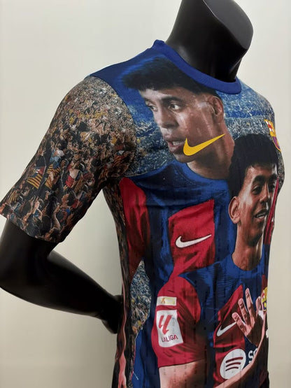 Barcelona Special Edition Player #10 LAMINE YAMAL Football Jersey 2025/2026