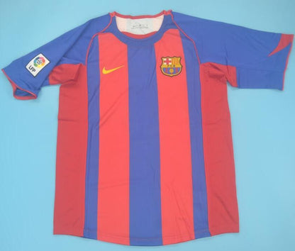 Retro Barcelona Home Football Jersey 2004/2005