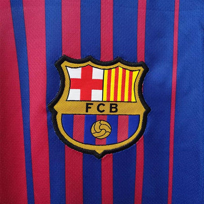 Retro Barcelona Home Football Jersey 2017 2018