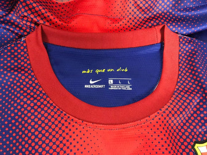 Retro Barcelona Home Long Sleeve Player Football Jersey 2012/2013