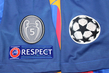 Retro Barcelona Home Long Sleeves Football Jersey 2017/2018