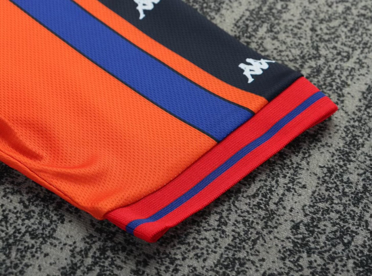 Retro Barcelona Away Kids Football Jersey 1997/1998