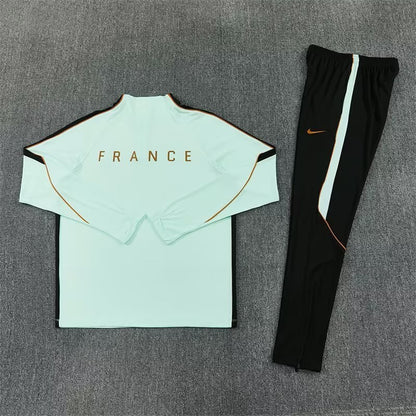 France Training Tracksuit Black (Kids And Man 10-2XL) 2026/2027