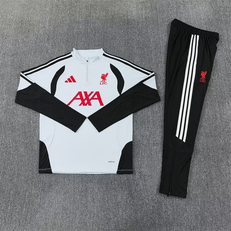 Liverpool Training Tracksuit White Player (Kids And Man ) 2025/2026