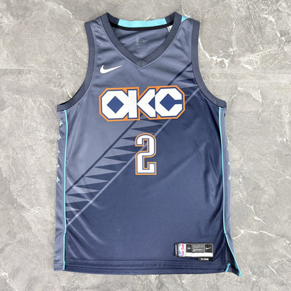 Oklahoma City Thunder Grey #2 GILGEOUS-ALEXANDER NBA Season Jerseys 2026
