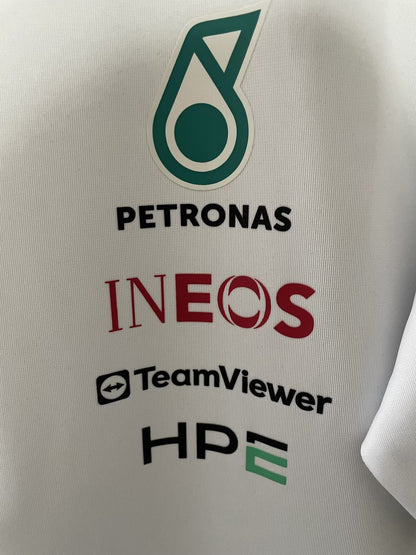 F1 Mercedes-Benz White Short Sleeve Racing Suit 2026