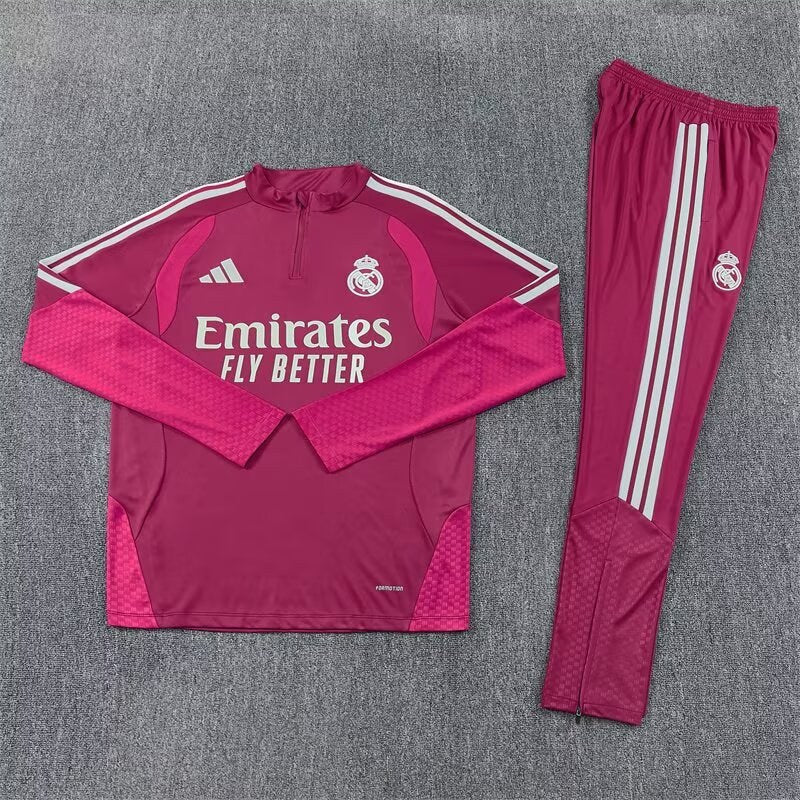 Real Madrid Training Tracksuit Red (Kids And Man 10-2XL) 2026/2027