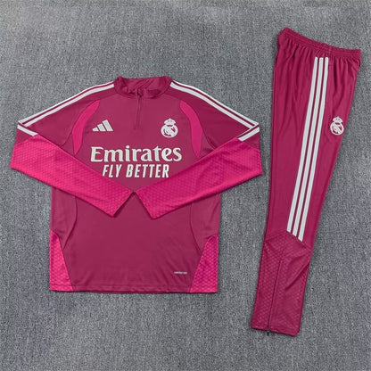 Real Madrid Training Tracksuit Red (Kids And Man 10-2XL) 2026/2027