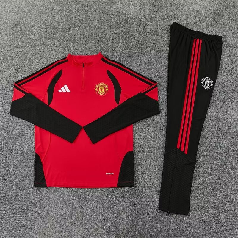 Manchester United Training Tracksuit Red (Kids And Man ) 2025/2026