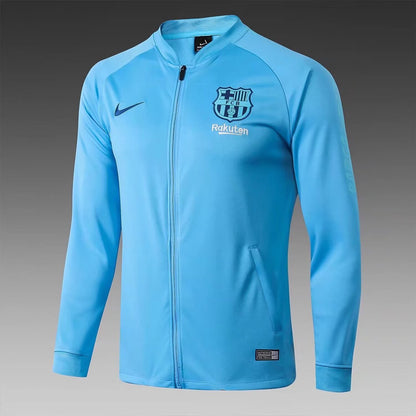 Barcelona Jacket Tracksuit Blue Football Jersey 2019/2020