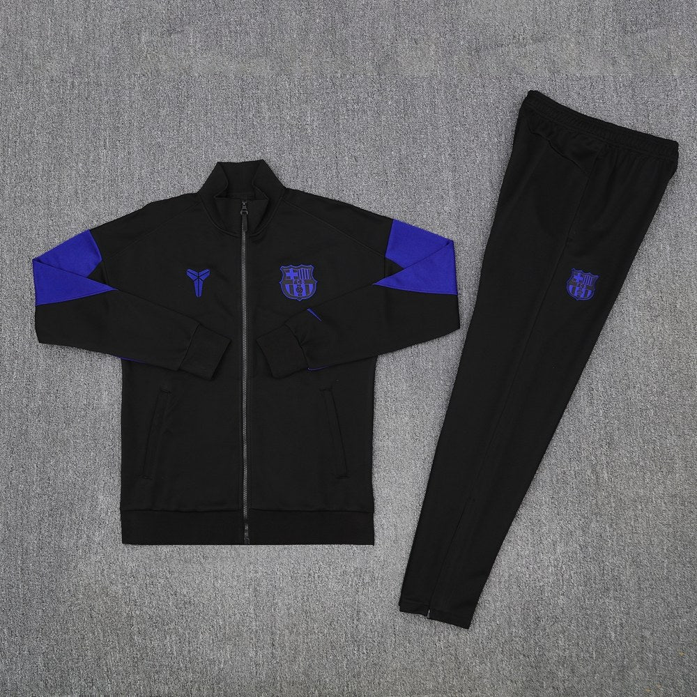 Barcelona Black Jacket Tracksuit 2025/2026